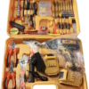 DEWALT 28V Cordless Electric Drill Tool Set WITH 2 Batteries