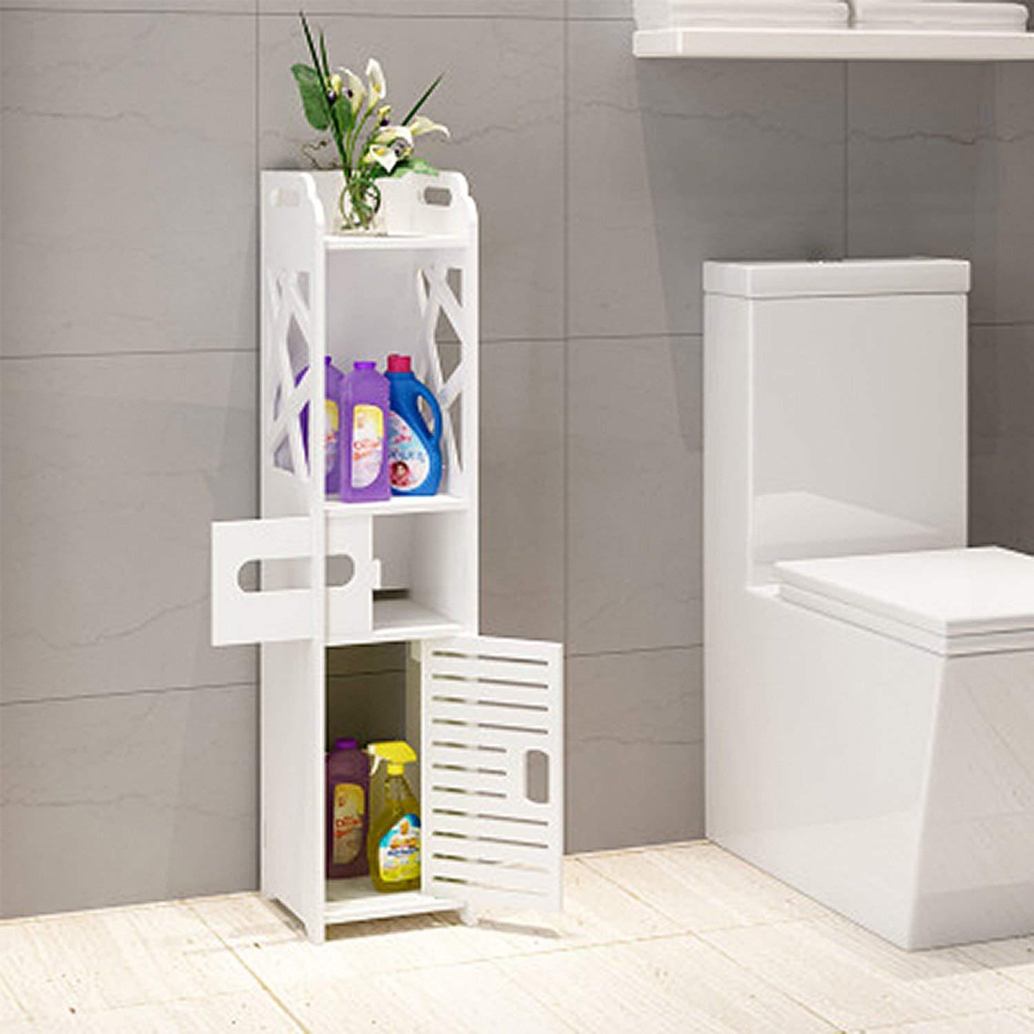 Bathroom toiletries cabinet organizer