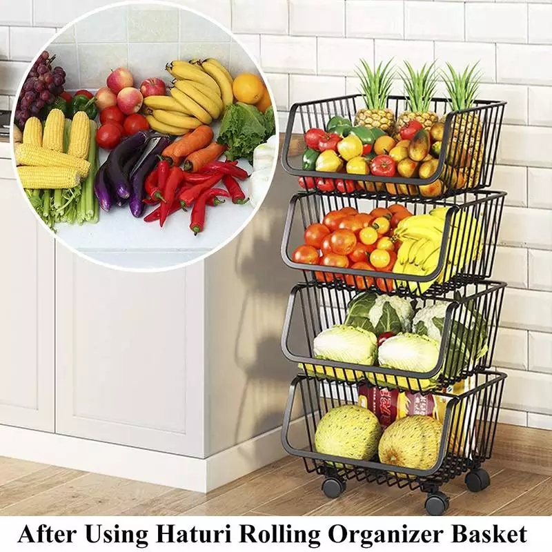 4-tier Fruit rack