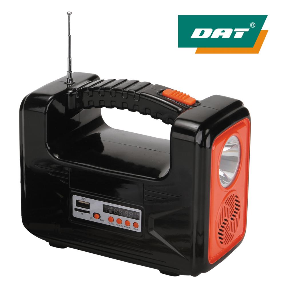 AT-9011B DAT solar lighting system kits with MP3 and radio DC solar lighting kits with USB mobile phone function