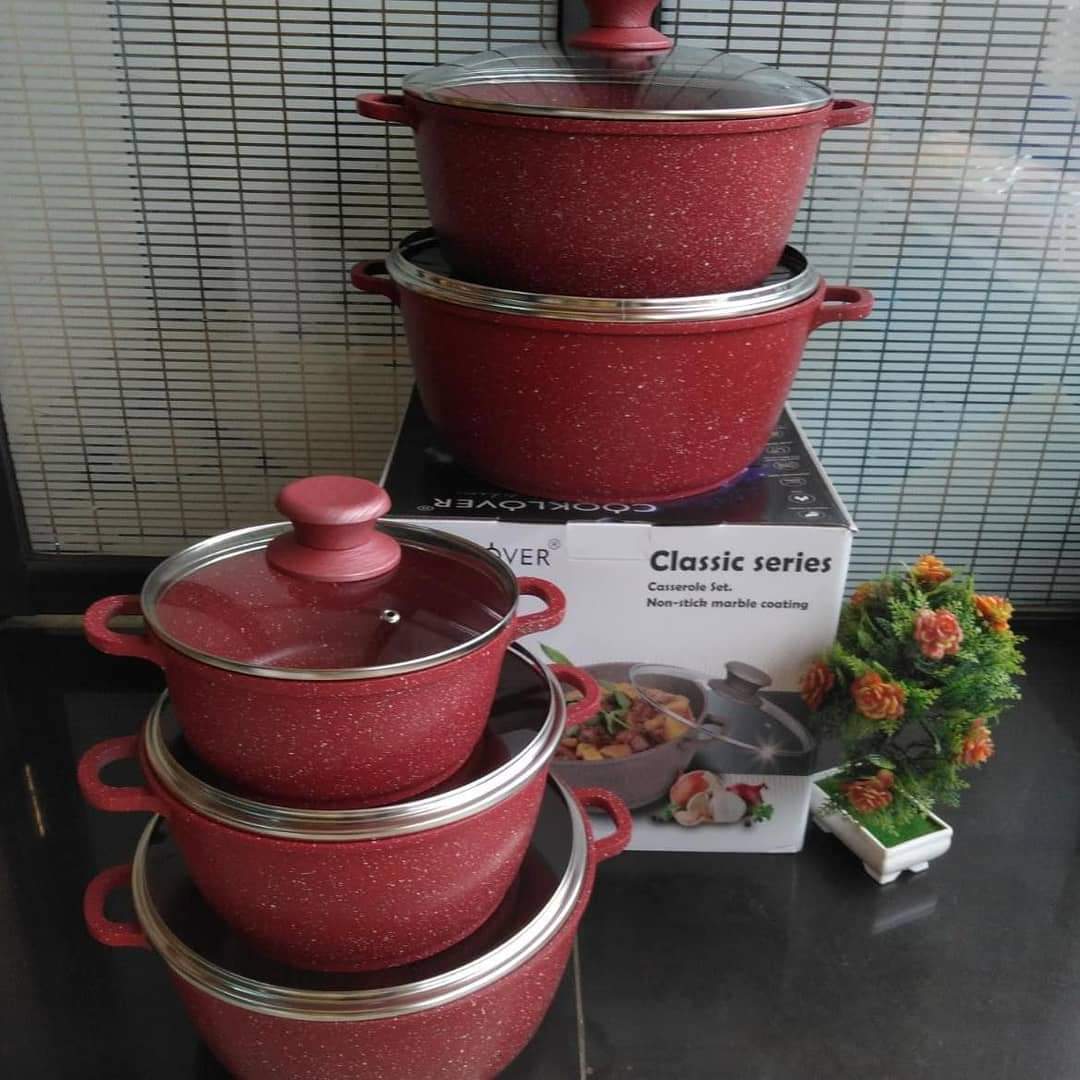 Marble coating cookware
