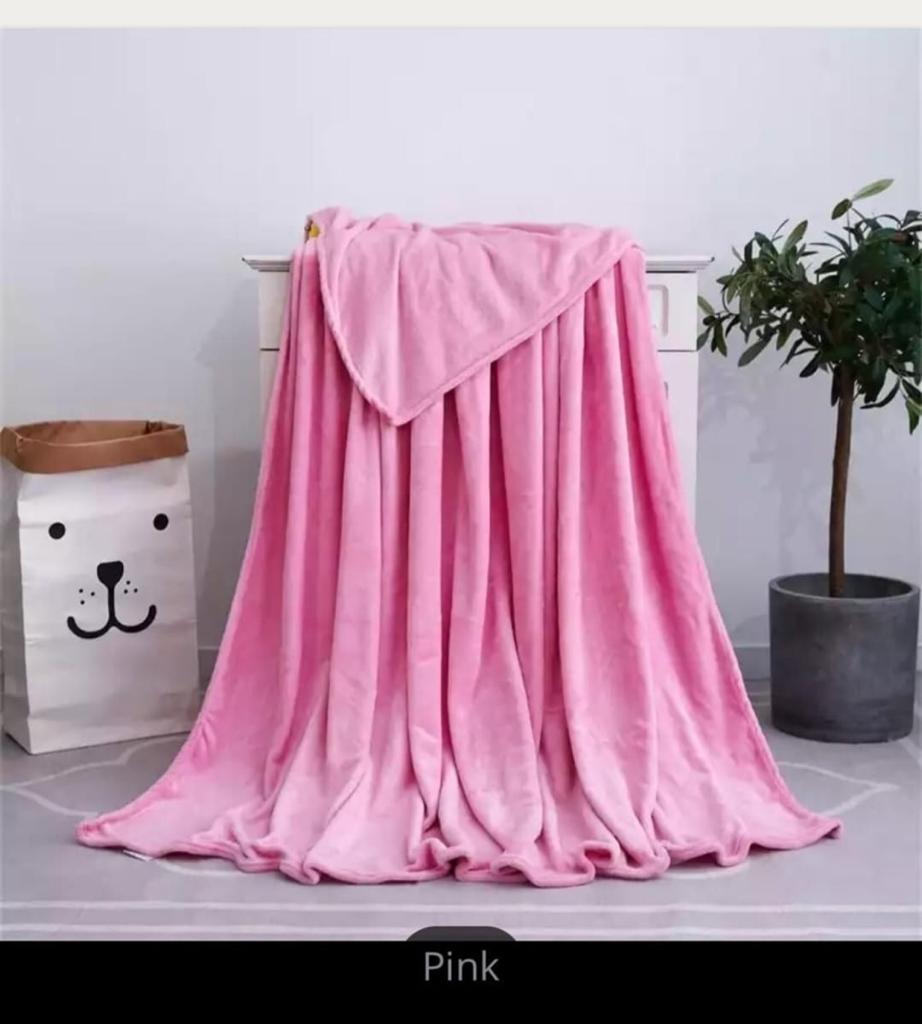 Coral fleece blanket