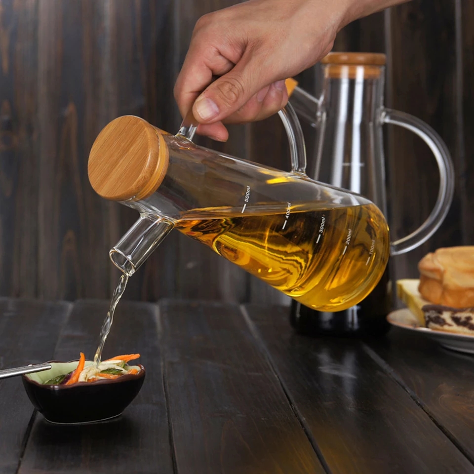 Oil glass Jar