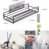 Bathroom metallic organizer