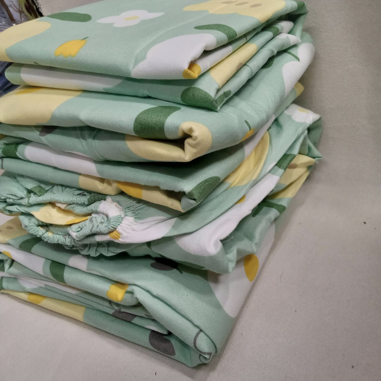 5pcs Quality Cotton bedsheet