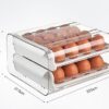 Acyric double egg tray