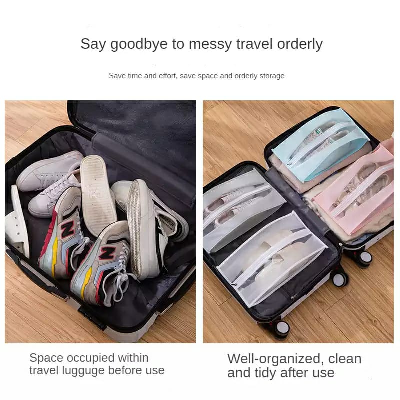 Travel Zipper Dust Boot Bag