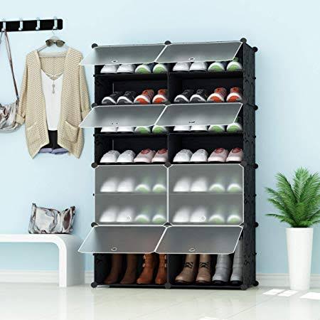 Plastic shoerack 84pairs