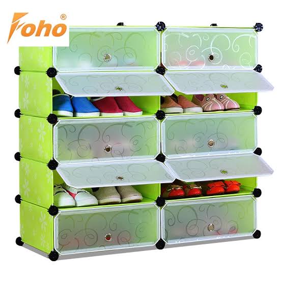 Plastic shoerack 84pairs