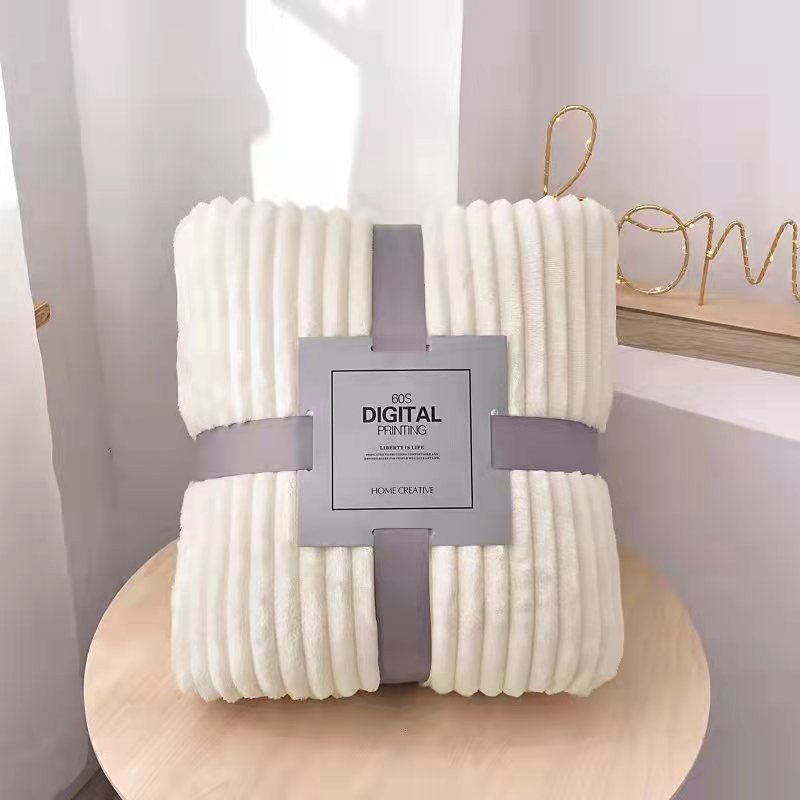 Flannel Sherpa Throw / Fleece blankets