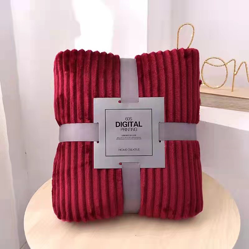 Flannel Sherpa Throw / Fleece blankets