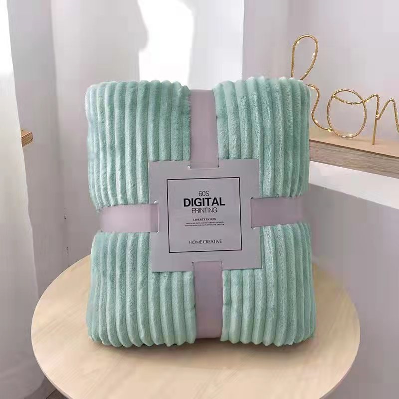 Flannel Sherpa Throw / Fleece blankets