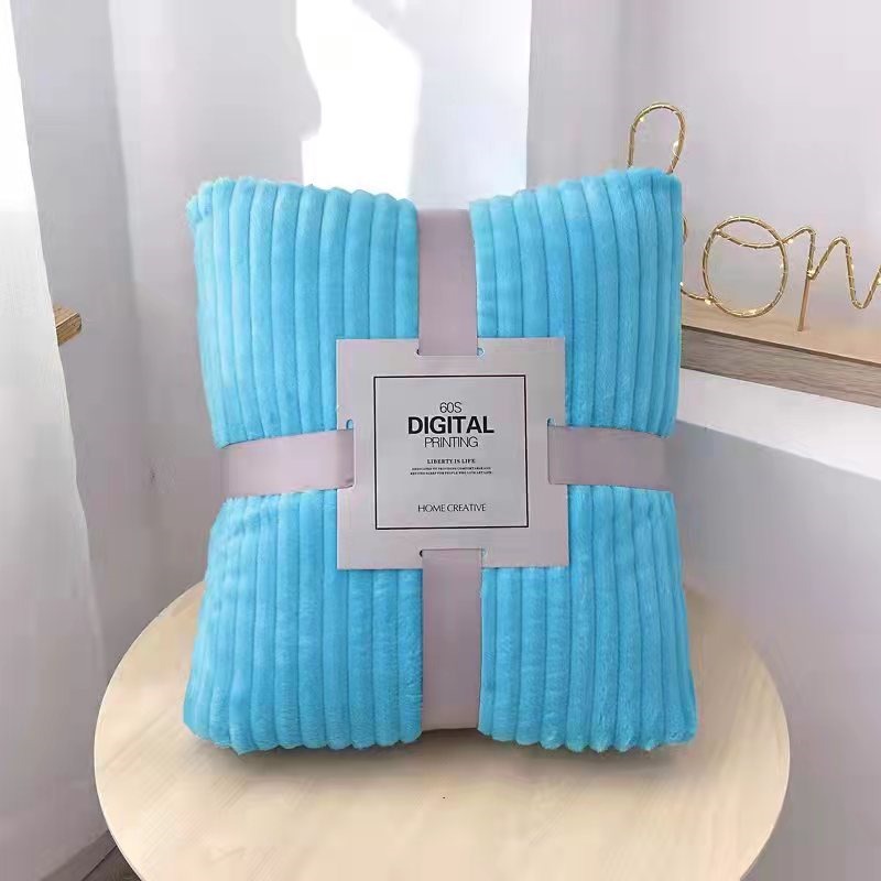 Flannel Sherpa Throw / Fleece blankets