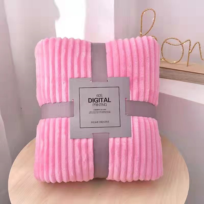 Flannel Sherpa Throw / Fleece blankets