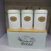 4 pcs Bread Bin set