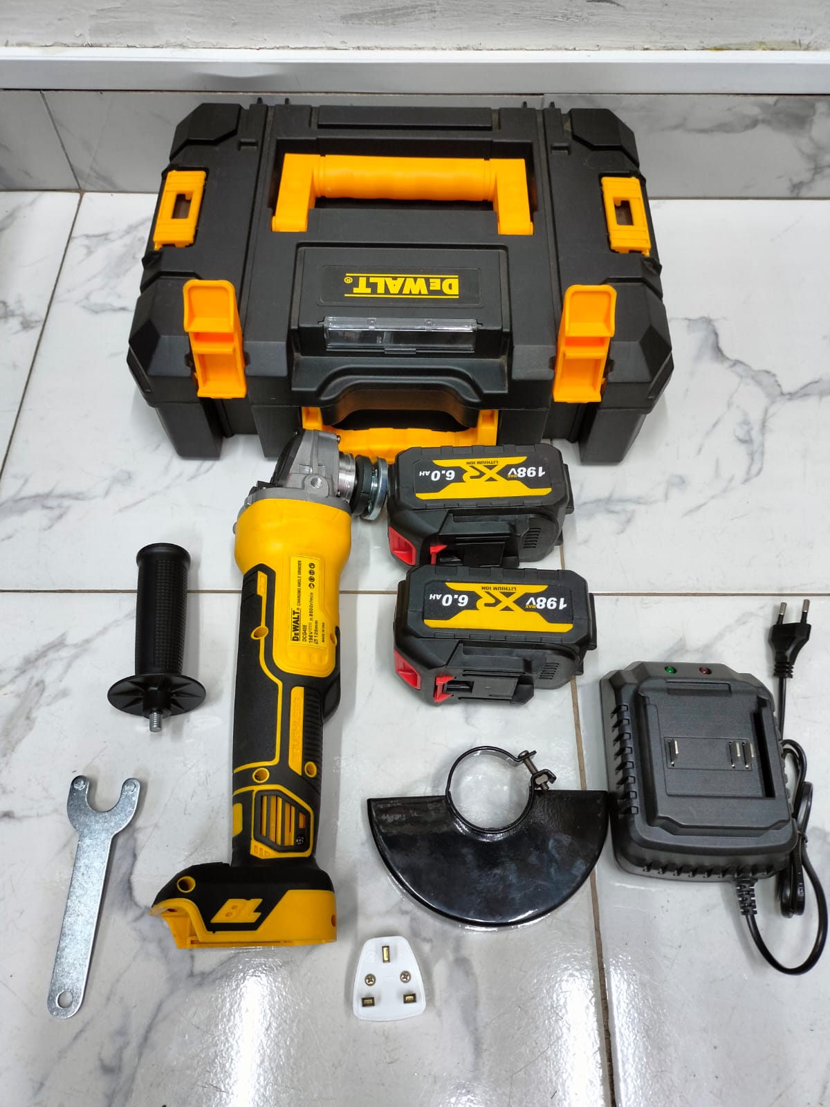 Dewalt angle grinder 198v