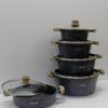 15PCS QUALITY GRANITE COOKWARE SET