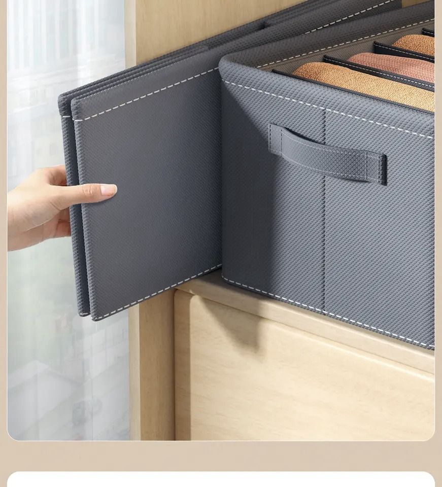 6 grid Jeans Wardrobe Organizer