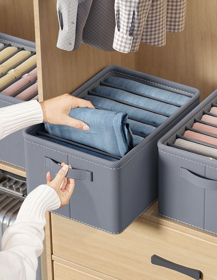 6 grid Jeans Wardrobe Organizer