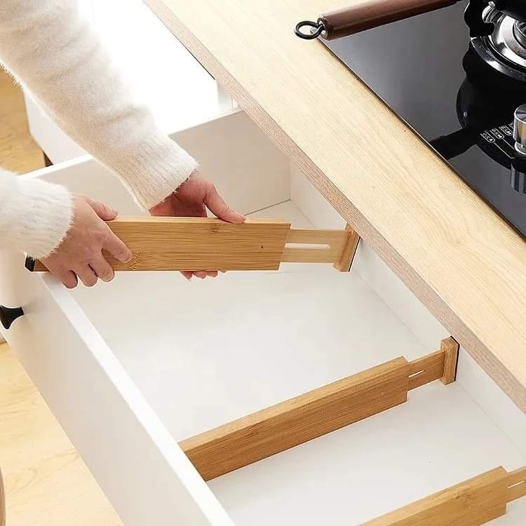 Bamboo drawer Dividers