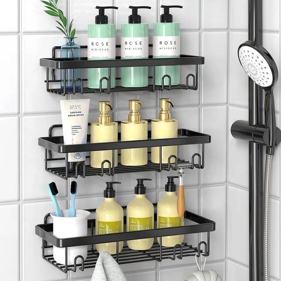 6pcs set Shower caddy shelf