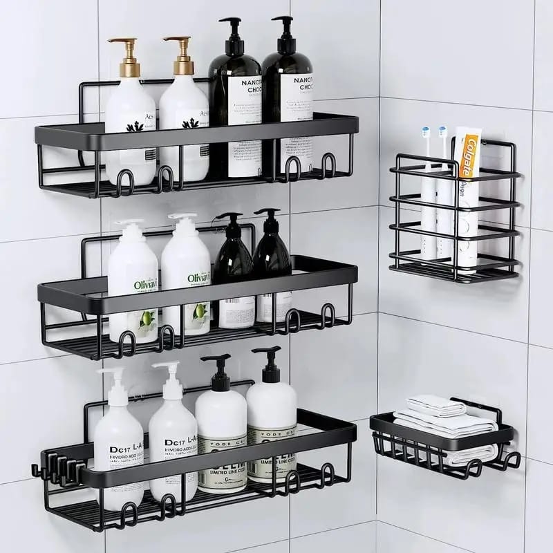 6pcs set Shower caddy shelf