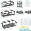 6pcs set Shower caddy shelf