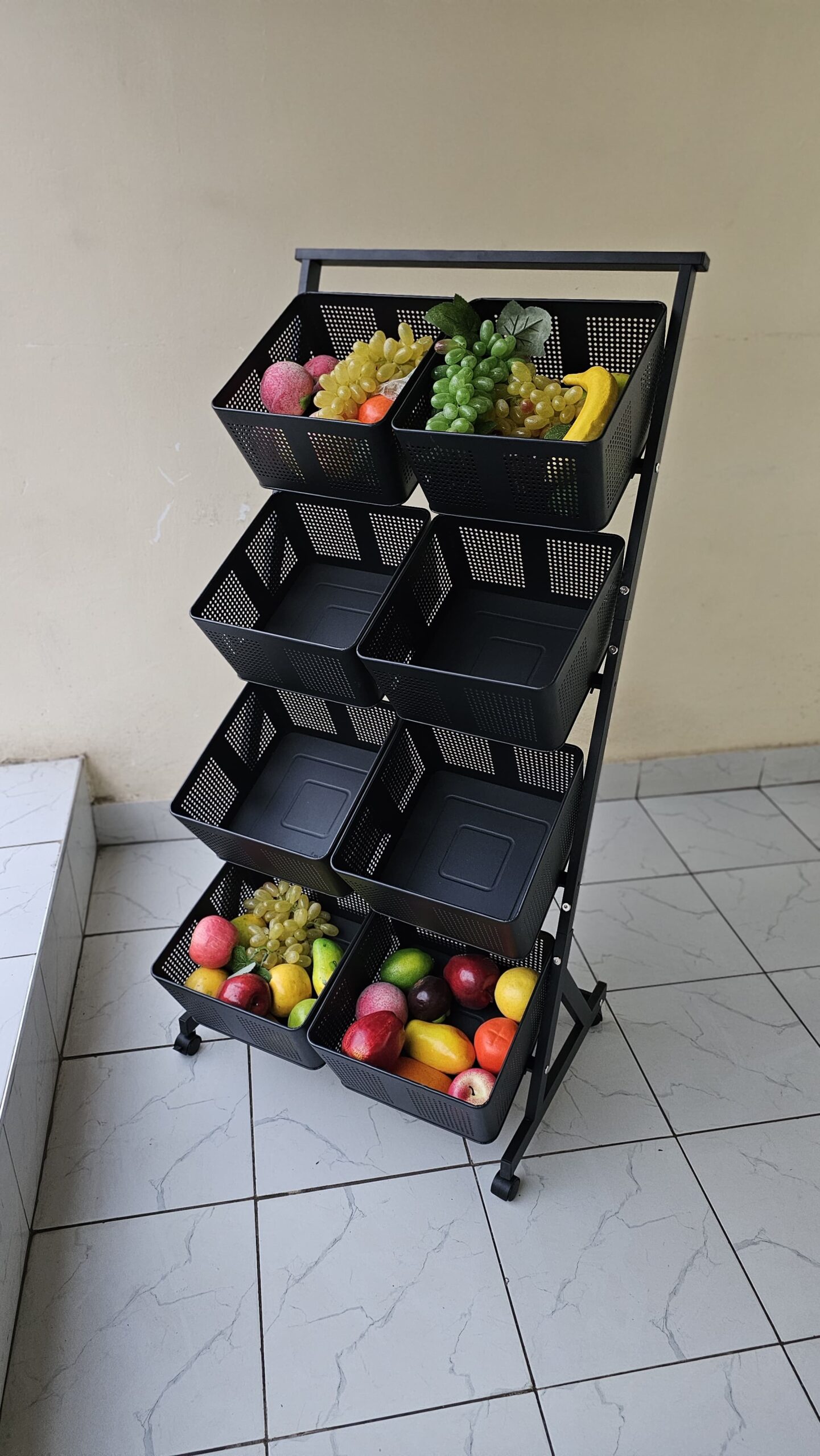 Metallic Vegetable/Fruits Rack