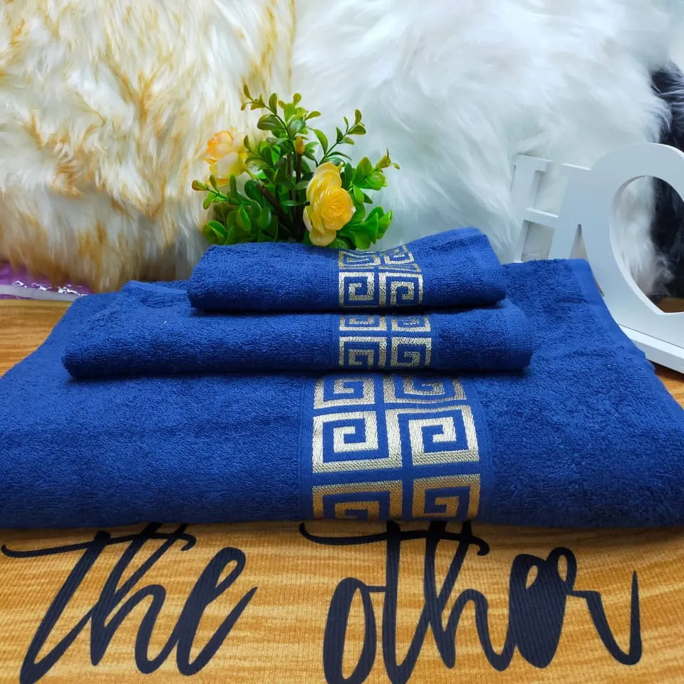 3pcs cotton towel