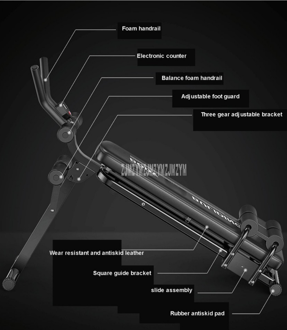 Abdominal trainer machine
